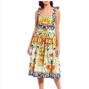 Antonio Melani MIDI Floral dress Size 2